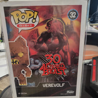 Funko Pop 8-Bit Altered Beast Werewolf #32 Sealed With Protective Case