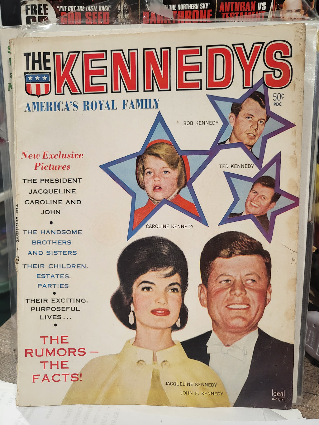 The Kennedys: America's Royal Family #1 Magazine (1962) Exclusive Photos EX Condition