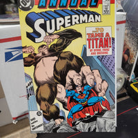 Superman Annual #1 (1987) "Tears For Titano" VF DC Comics Breeding/Frenz Cover