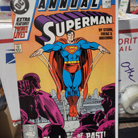 Superman Annual #2 (1988) 1st app of Barrage VF DC Comics Breeding/Frenz Cover