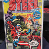 Steel The Indestructible Man #1 & #2 (1978) 1st app Commander Steel FINE DC Comics