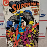 Superman #8 (1987) Future Shock / Fantastic Four Homage John Byrne Cover DC Comics