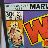 Weird Wonder Tales #21 (1977) Ernie Chan Cover Dr. Druid vs. Giant Gorilla Marvel Comics