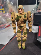 1987 Mattel Captain Power Lt. Michael Tank Ellis Vintage Military Action Figure Toy 4"