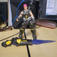 2019 Blizzard Overwatch Ultimates Carbon Series Zarya With Blaster Action Figure