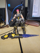 2019 Blizzard Overwatch Ultimates Carbon Series Zarya With Blaster Action Figure