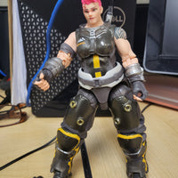 2019 Blizzard Overwatch Ultimates Carbon Series Zarya With Blaster Action Figure