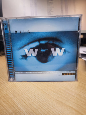 WOW Hits 2001 30 top Contemporary Christian Artists And Hits 2 CD Set BMG Direct