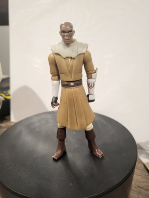 2009 Hasbro Star Wars The Clone Wars Mace Windu Loose 3.75