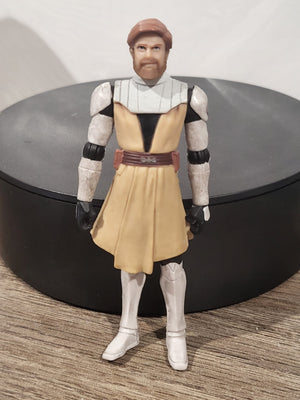 2009 Hasbro Star Wars The Clone Wars Obi-Wan Kenobi Loose 3.75