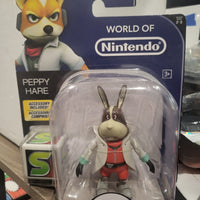 2016 Jakks World Of Nintendo Starfox Peppy Hare Sealed/New Videogame Action Figure