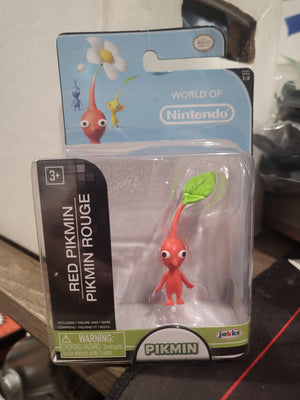 2016 Jakks World Of Nintendo Red Pikmin Sealed/New Videogame Action Figure