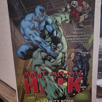 Indestructible Hulk Humanity Bomb TPB #4 Mark Waid Jeff Parker FN+ Marvel Black Bolt