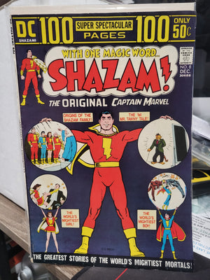 Shazam #8 (1973) DC 100 Pages Spectacular Comic 1st Appearance Black Adam EX