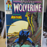 Marvel Comics Presents #8 (1988) Wolverine & Man-Thing VF Buscema/Claremont