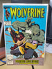 Wolverine #14 (1989) Kevin Nowlan Cover VF+ Marvel Comics Spider-Woman