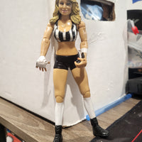 2004 Jakks WWE Ruthless Aggression Trish Stratus Referee Wrestling Figure