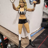 2004 Jakks WWE Ruthless Aggression Trish Stratus Referee Wrestling Figure