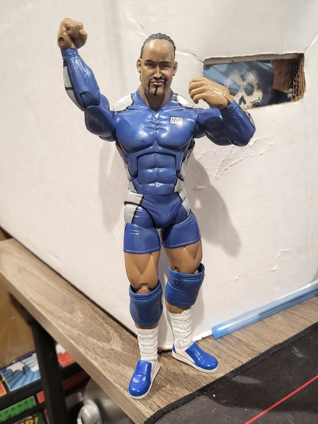 2005 Jakks WWE Deluxe Ruthless Aggression MVP Wrestling Figure