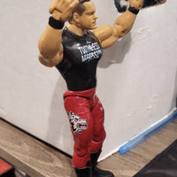 2004 Jakks WWE Ruthless Toothless Aggression Chris Benoit Red Tights Wrestling Figure