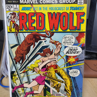 Red Wolf #7 (1973) "Echo from a Golden Grave!" Sinnott Cover Fine+/VF Marvel Comics