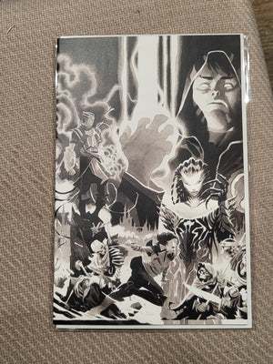 Magic #1 (2021) Incentive B&W Virgin Matteo Scalera Variant Cover Boom Studios MTG