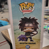 Funko Pop Animation Naruto Shippuden #1197 Kotetsu Hagane NM In Protector