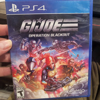 Sony PS4 GI Joe Operation Blackout 2020 GameMill Entertainment Videogame