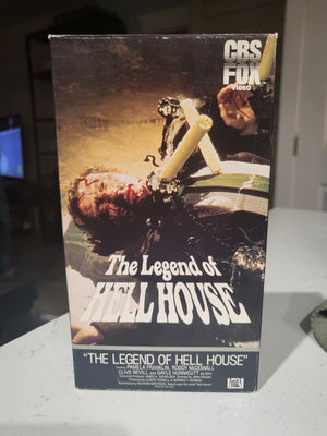 The Legend Of Hell House CBS VHS 1985 Release Roddy McDowall Horror Movie 94 min