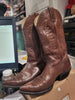 Mexican Brown Cowboy Decorative Boots #002033 30064 Euro Size 43