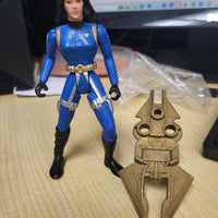 1995 Kenner Gargoyles Elisa Maza Action Figure With Jetpack Accessory