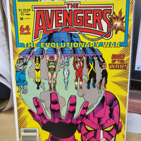 Avengers Annual #17 (1988) Evolutionary War Newsstand Edition VF 64 Page Comic