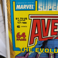 Avengers Annual #17 (1988) Evolutionary War Newsstand Edition VF 64 Page Comic