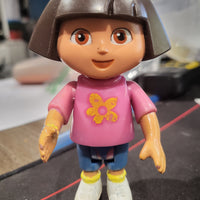 2003 Mattel/Viacom Nickelodeon Dora The Explorer 3.75" Posable Action Figure Toy