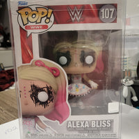 Funko Pop WWE Wrestling #107 Alexa Bliss NM Condition With Protector Case