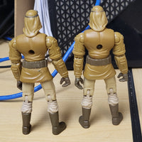 2002 Hasbro G.I. Joe Dusty v7 Sand Razor Driver PAIR of 3.75" Action Figures