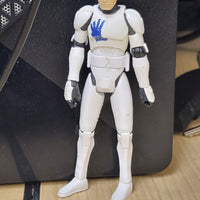 2008 Star Wars Clone Wars Trooper Echo 3.75" Action Figure Great Condition