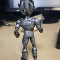 2000 Burger King Dragonball Z Collab Silver Vegeta 4.5" Anime Action Figure Toy