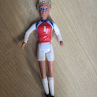 1999 McDonalds Mattel Barbie Friends #1 Soccer Barbie Happy Meal Toy Figure