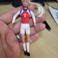 1999 McDonalds Mattel Barbie Friends #1 Soccer Barbie Happy Meal Toy Figure