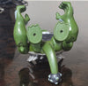 Ben 10 Ultimate Alien Ultimate Humungousaur 4" Action Figure – 2010 Bandai Cartoon Network Green Black Alien Toy