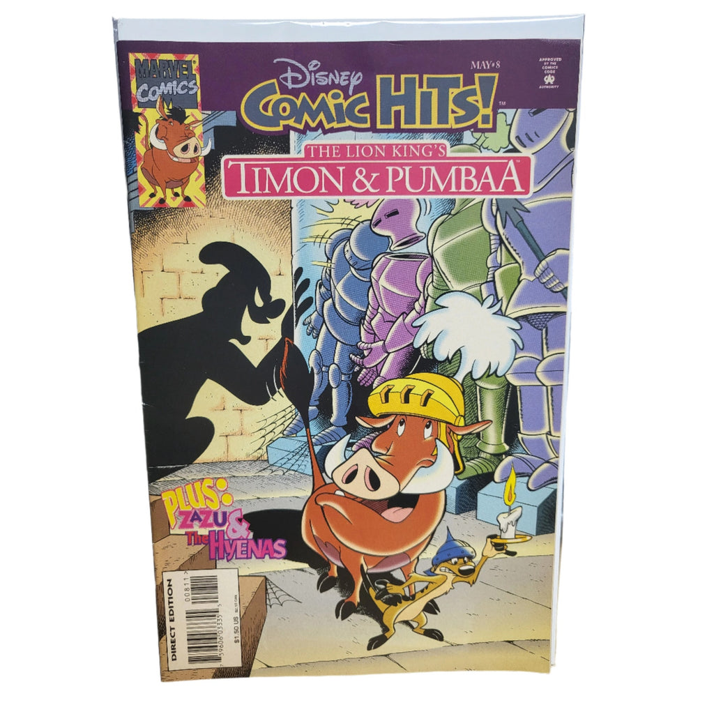 Marvel Disney Comic Hits #8 1996 Lion King Timon & Pumbaa 3 Stories FN Comicbook