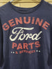 Official Genuine Ford Parts & Services XL Blue Short Sleeves T-Shirt