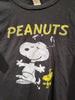 Peanuts Snoopy and Woodstock Dancing Juniors XL Graphic T-Shirt RARE