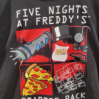 Five Nights At Freddy's Starter Pack Kids Medium (10-12) Graphic Short Sleeves T-Shirt