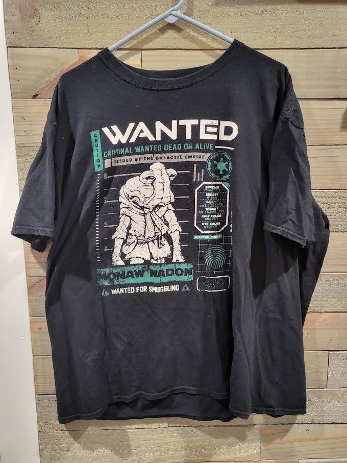 Funko Star Wars Smuggler's Bounty Wanted Momaw Nadon Short Sleeve