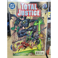 Total Justice #1-3 (1996) DC Comics Mini-Series Based On Kenner Toy Line VF