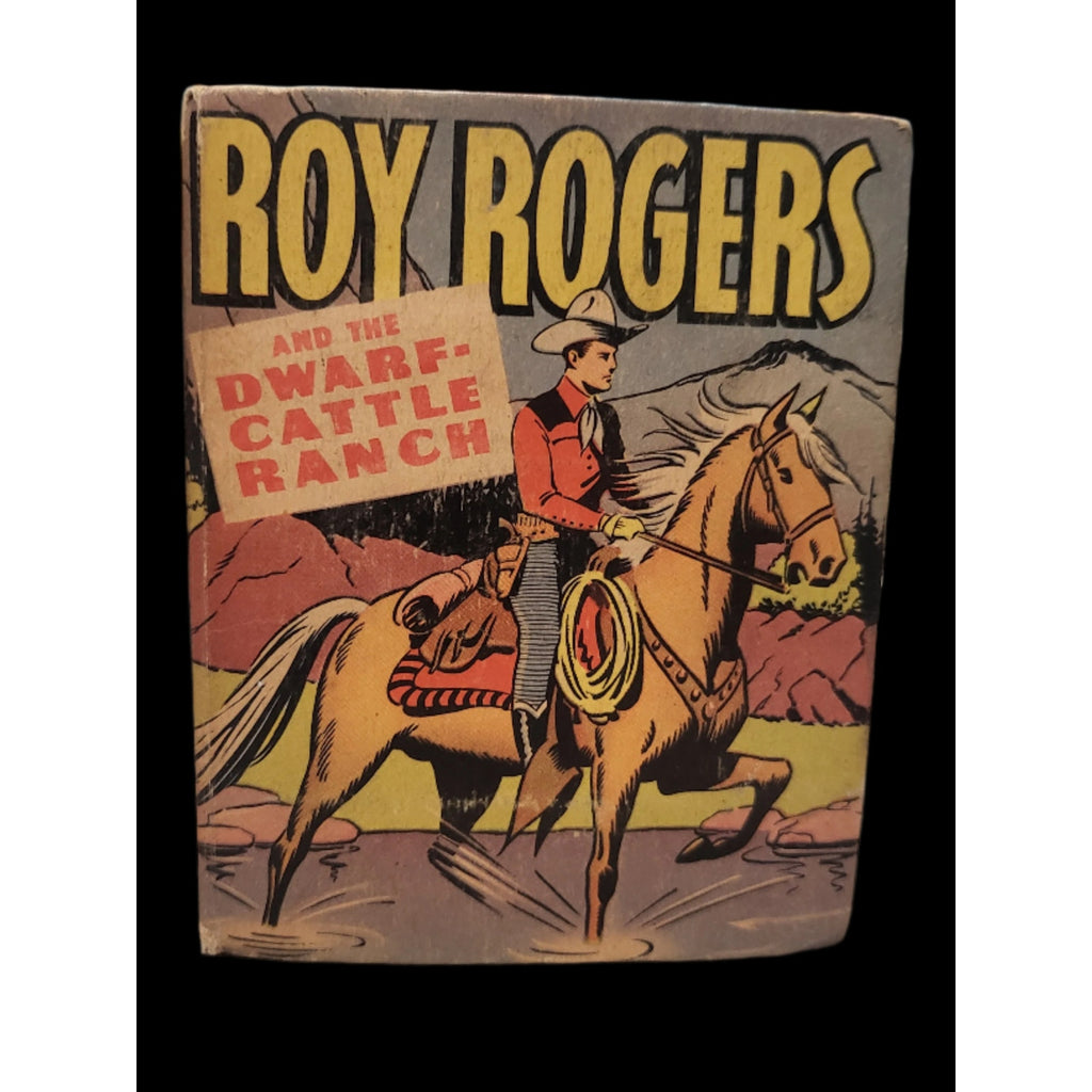 1947 Whitman Roy Rogers and The Dwarf-Cattle Ranch The Better Little Book #1421