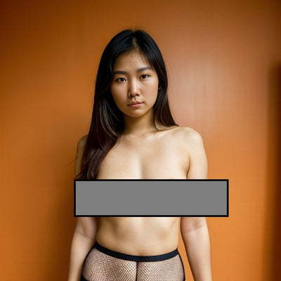 Artistic Image of Beautiful Asian Brunette Photo 5x7 Print (P216) Fast Shipping