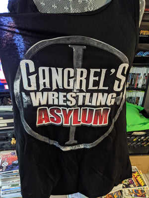 GWA Gangrel Wrestling Asylum LARGE NEW 100% Cotton Black Tank Top T-Shirt CCW